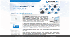 Desktop Screenshot of brokom.net